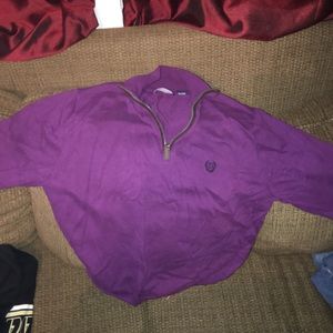 Chaps zip up sweatshirt